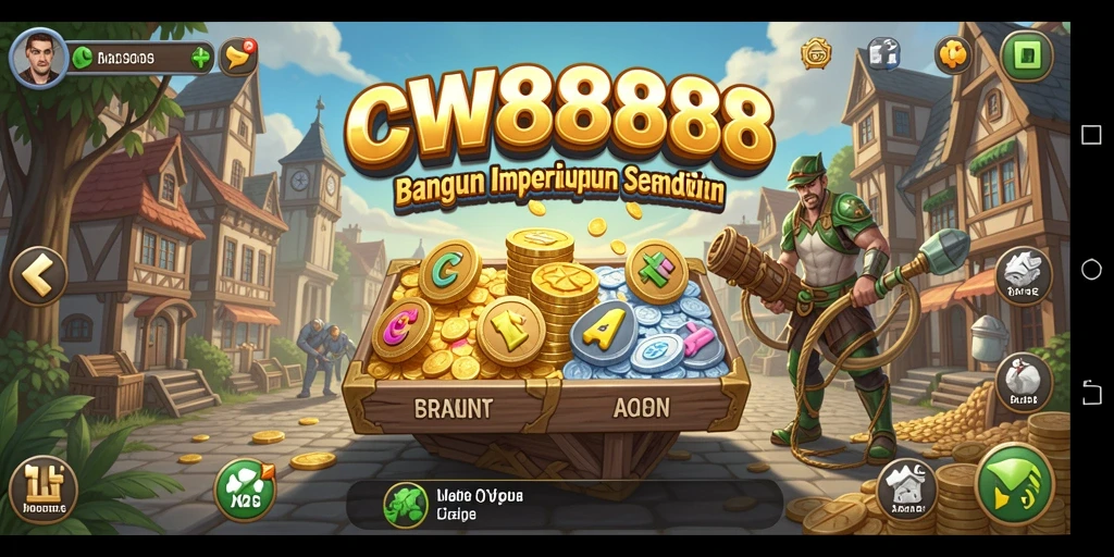 Screenshot utama CW8888 menampilkan gameplay Tycoon yang menarik.