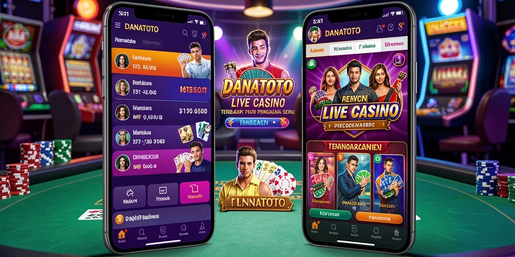 Tampilan gameplay Live Casino yang menarik dan interaktif.