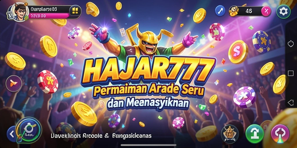 Tampilan menarik dari gameplay <strong>HAJAR777</strong> yang menantang.