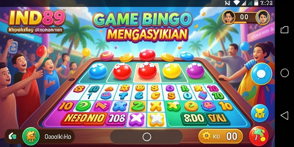 Tampilan gameplay Bingo yang menarik di IND89.