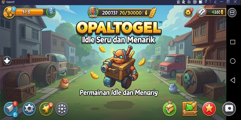 Tangkapan layar OPALTOGEL menampilkan gameplay Idle yang menarik.