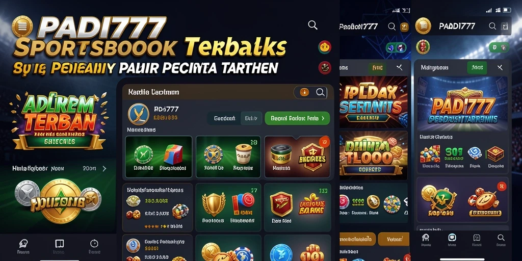 Tampilan gameplay PADI777 saat memasang taruhan olahraga secara langsung.
