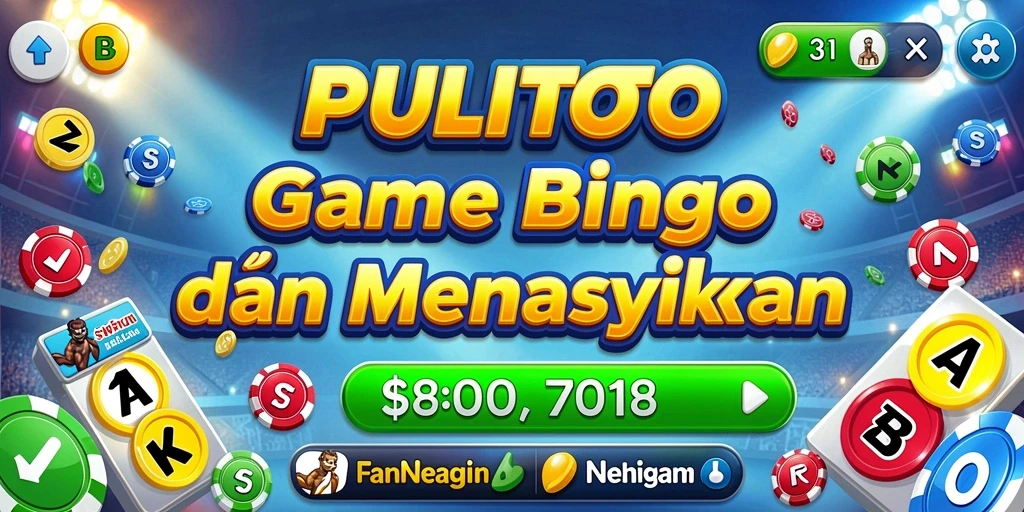Tampilan gameplay PULITOTO yang seru dan interaktif.