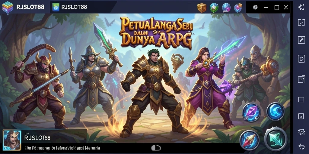 Gameplay menarik RJSLOT88 dengan pertempuran epik.