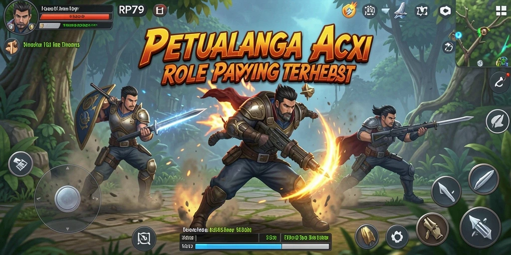 Tampilan gameplay RP79 yang seru dan penuh aksi.