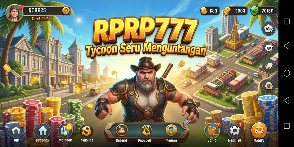 Tampilan gameplay RPRP777 yang menarik dan interaktif.